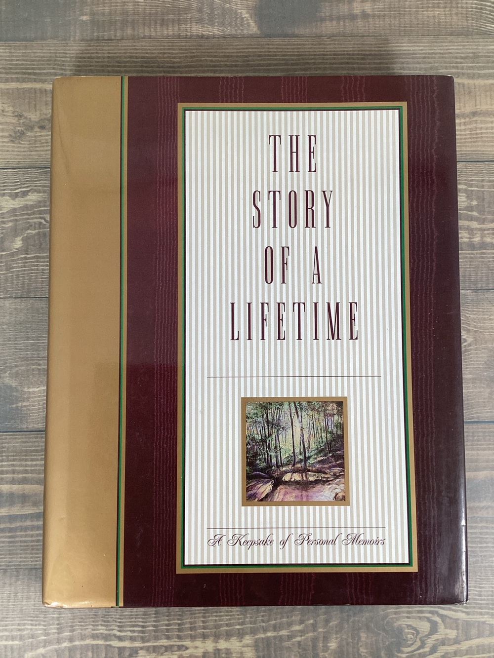 Hardcover Book The Story of a Lifetime : A Keepsake of Personal Memoirs